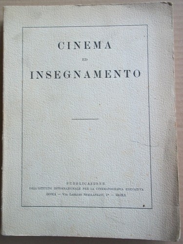 Cinema insegnamento ist - insegnamento,