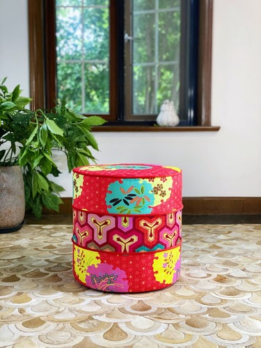 Pouf imbottito per divano