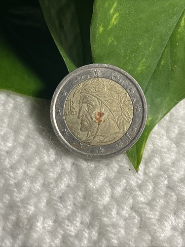 Moneta euro italia 2002 - 2,