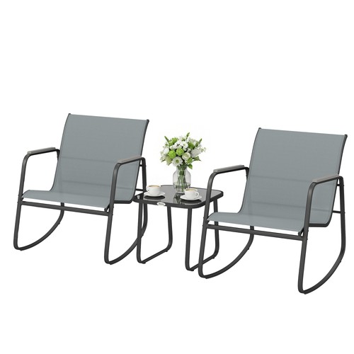 Outsunny set esterno con 2 - set, da
