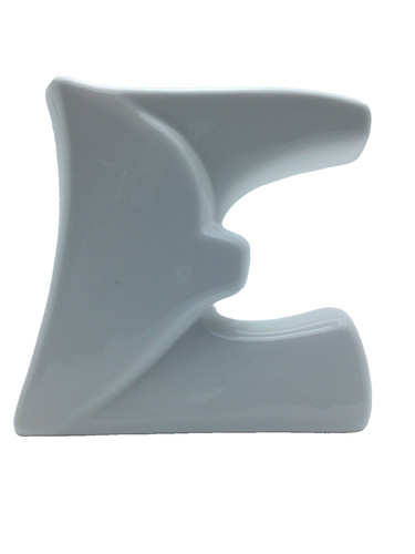 Vaso lettera iniziali porta - vaso,
