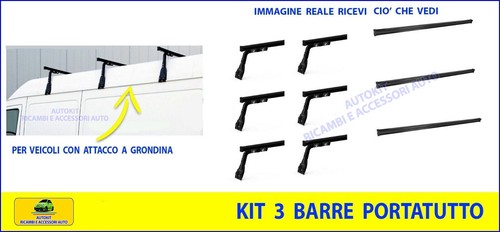 Barre portatutto portapacchi - barre,