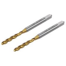 2pcs Spiral Flute Thread Taps