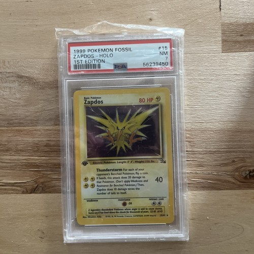 Pokemon fossil zapdos - pokemon, 1999