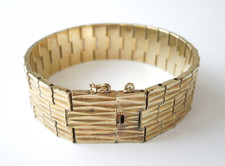 Vintage Bracciale Placcato In