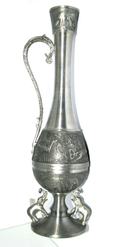 Vaso fiori peltro - vaso,