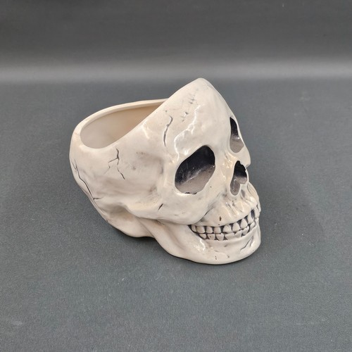 Vaso con teschio - in, ceramica