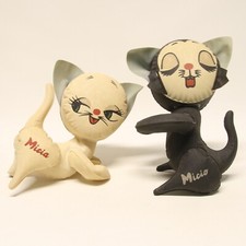 Micia e Micio Gonfiabili gfc Milano Vintage Pubblicitari NO Invernizzi Moplas