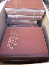 Dizionario Enciclopedico Italiano Treccani (14 Volumi) Antico Epoca 1970 12+1+1 