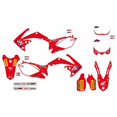 Kit adesivi replica team hrc - replica,