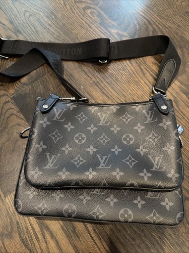Borsa messenger trio uomo