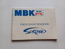 MBK 50 Sorriso 1995 manuale uso manutenzione libretto italiano originale