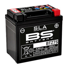 BATTERIA HONDA CBR 125 R SIGILLATA PRE-ATTIVATA BS SLA BTZ7S 12 V 6 Ah 130 HONDA