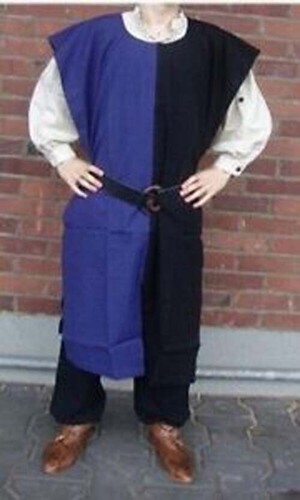 Tunica medievale uomo cosplay