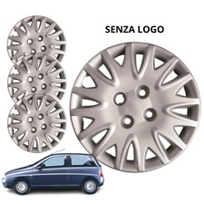 KIT SET 4 COPRICERCHI LANCIA Y ELEFANTINO blu 2000 14'' COPRIRUOTA SENZA LOGO