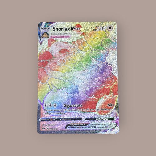 Snorlax vmax 206 - vmax, rainbow