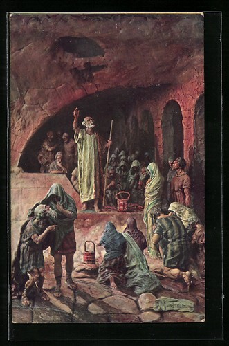 Cartolina artistica domenico - cartolina,