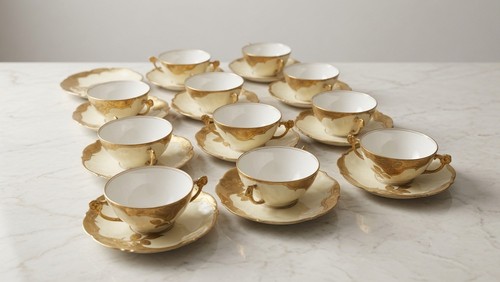 Vintage limoges france 25kt - vintage,