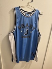Maglia basket Shady LTD Eminem #8 UNC blu vintage Y2K uomo taglia XL rara