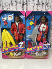 Baywatch AA Barbie & Ken