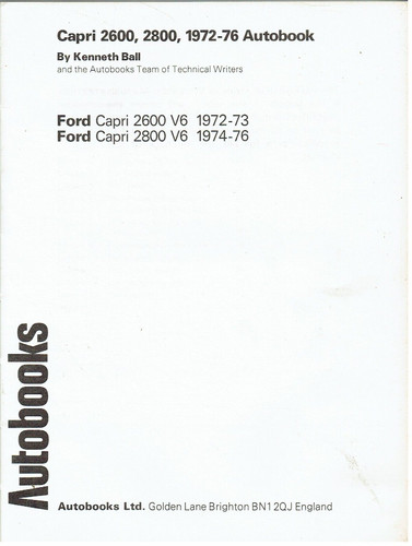 Ford capri mk1 facelift mk2 - ford,