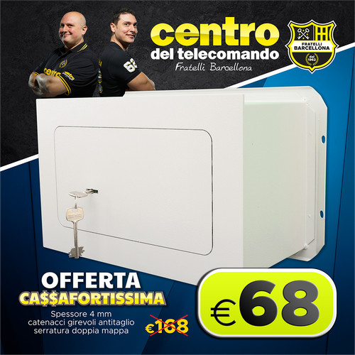 Cassaforte 8650 con serratura