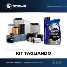 KIT TAGLIANDO 4 FILTRI E 5 LITRI OLIO ELF 5W40 PER RENAULT SCENIC II 1.5 DCI