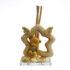 32837 Bomboniere Profumatore Orso Bimba Cuore Stella Battesimo Diffusore Profumo