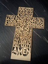 Crocifisso Decorativo in Legno