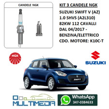3 CANDELE NGK SUZUKI SWIFT V