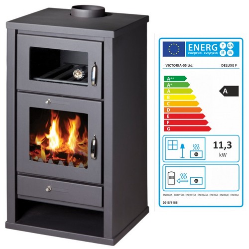 Stufa legna con forno v05 - a,
