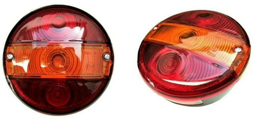 Fanale posteriore rotondo - 2x,