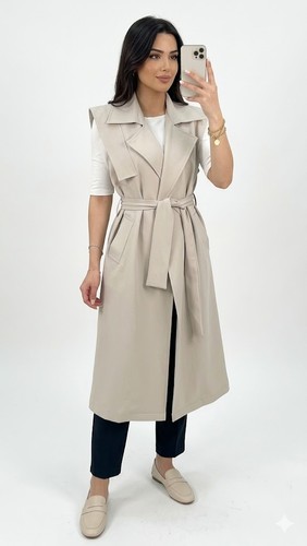 Gilet donna smanicato