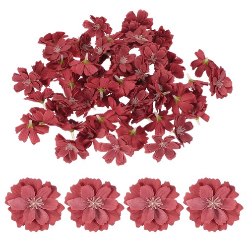 100pcs fiori finti seta - finti,