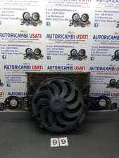 RADIATORE ARIA CONDIZIONATA + VENTOLA MOTORE BMW 525 TDS SERIE E39 1995