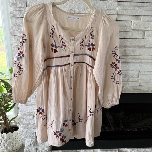 Abito zara bambino ricamato - zara,
