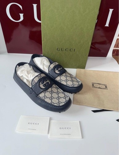Mocassini gucci canvas - gucci, 40