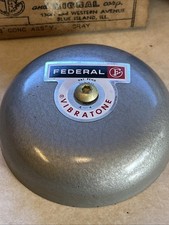 Federal gong bell - federal,