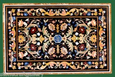 Piano Del Tavolo In Marmo Nero