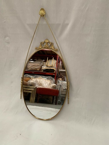 Vintage specchiera ovale - , art