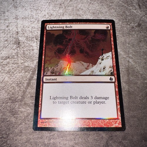Lightning bolt foil premium - foil,