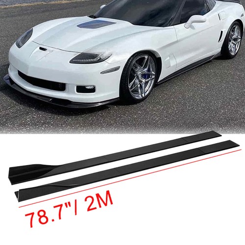 Side skirt splitter lip - splitter, rear