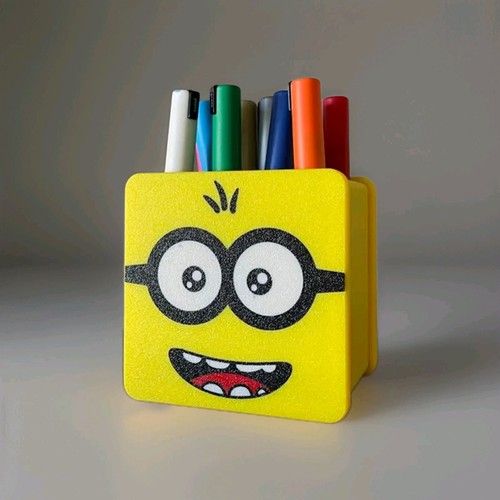Portapenne minion multicolore - portapenne,