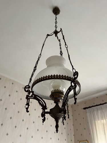 Lampadario vecchia marina - lampadario,