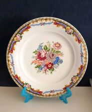 Piatto Porcellana T.Limoges Con Fiori Vintage