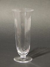 VINTAGE ELEGANTE SET 4 BICCHIERI CALICI FLUTE CRISTALLO MADE IN ITALY ANNI '60