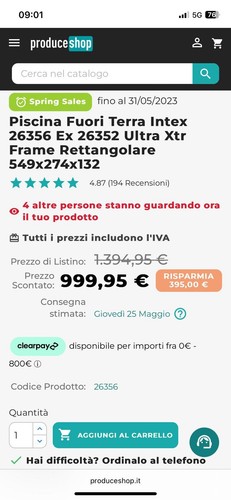 Piscina fuori terra - fuori,