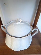 Vecchia zuppiera vintage porcellana Schirnding Bavaria diametro base cm 24