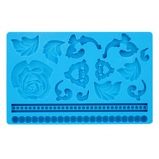 STAMPO IN SILICONE FIORI E