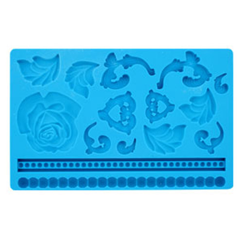 Stampo silicone fiori - stampo, in